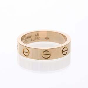 CARTIER Authentic 18k Gold Diamond Love Ring